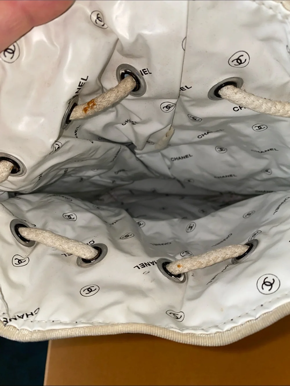 CHANEL cosmetic pouch